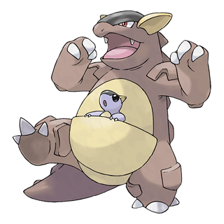 Kangaskhan Pokémon cards