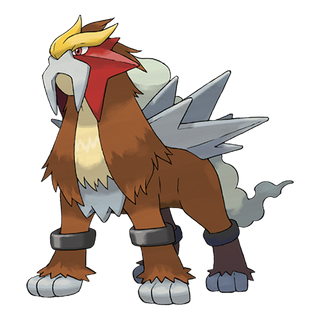 Entei Pokémon cards