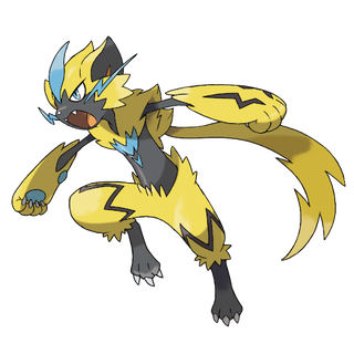 Zeraora Pokémon cards