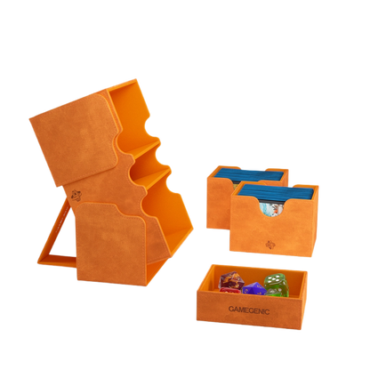 Gamegenic - Deckbox Stronghold 200+ Convertible Orange