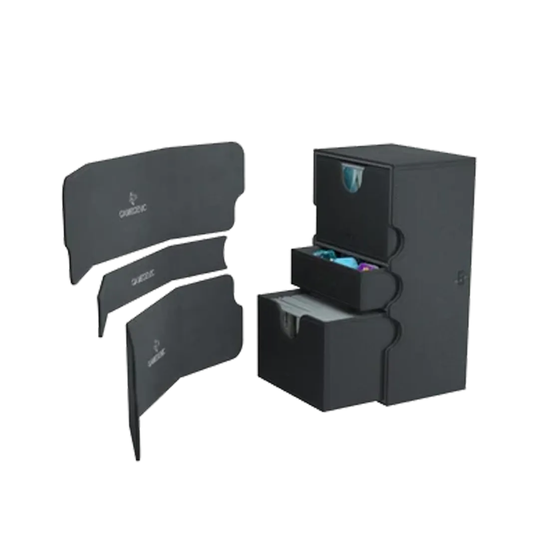Gamegenic - Deckbox Stronghold 200+ Convertible Black