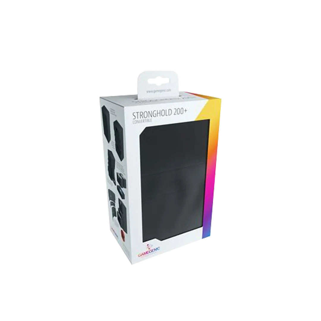 Gamegenic - Deckbox Stronghold 200+ Convertible Black