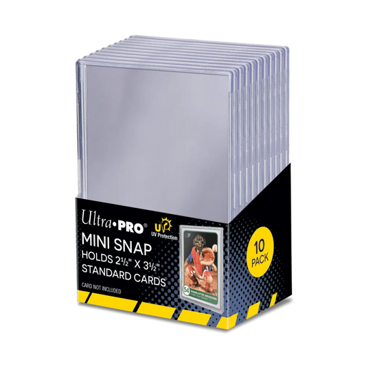 Ultra Pro - Mini Snap Card Holder UV 10 Pieces