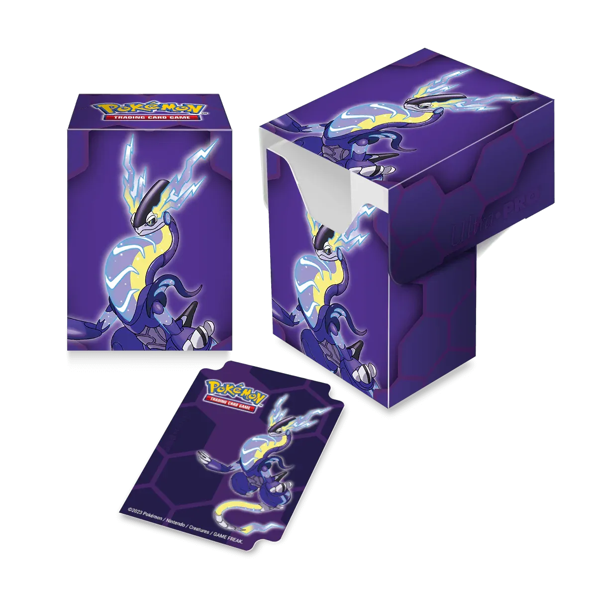 Ultra Pro – Miraidon Full View Deckbox für Pokémon