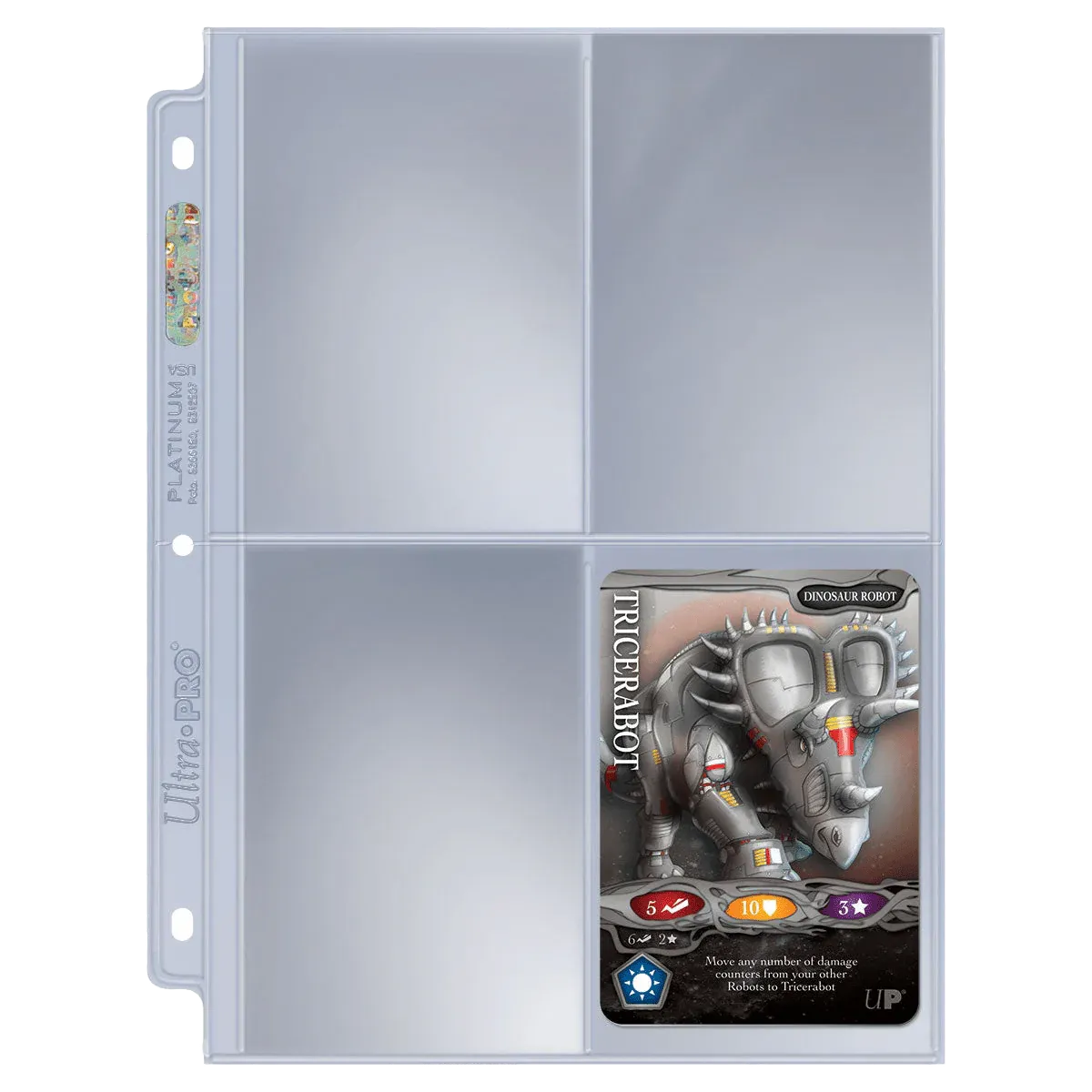 Ultra Pro - Ultra PRO Platinum Series 4-Pocket Pages 25 Pieces