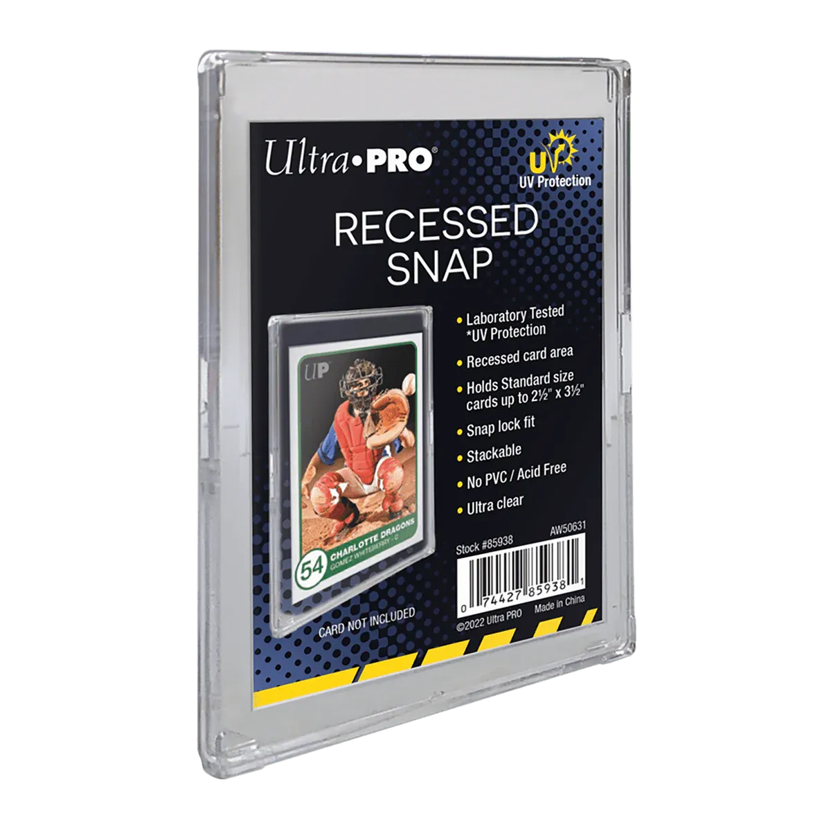 Ultra Pro - UV Recessed Snap Card Holder