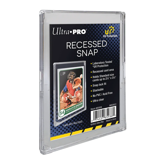 Ultra Pro - UV Recessed Snap Card Holder