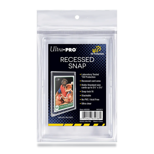 Ultra Pro - UV Recessed Snap Card Holder