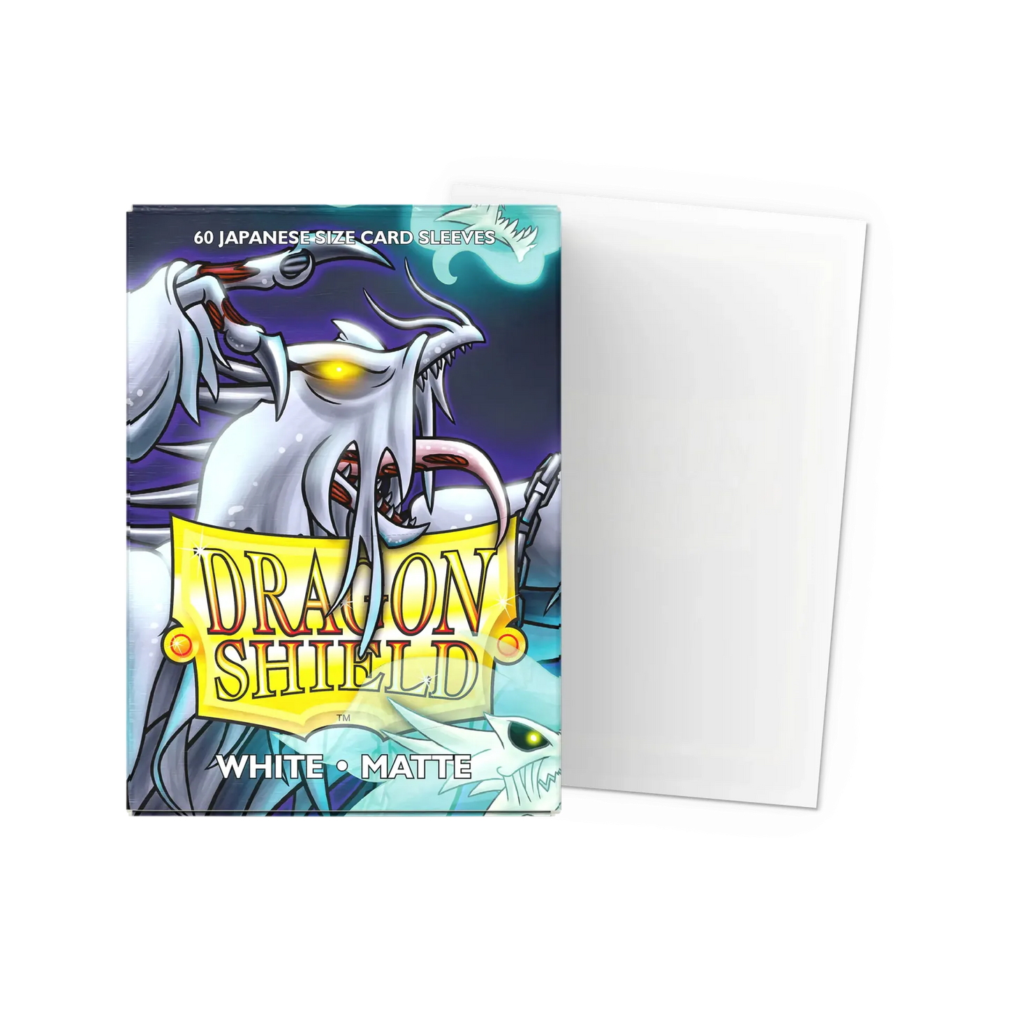 Dragon Shield – Matte Hüllen im japanischen Stil, Größe Weiß