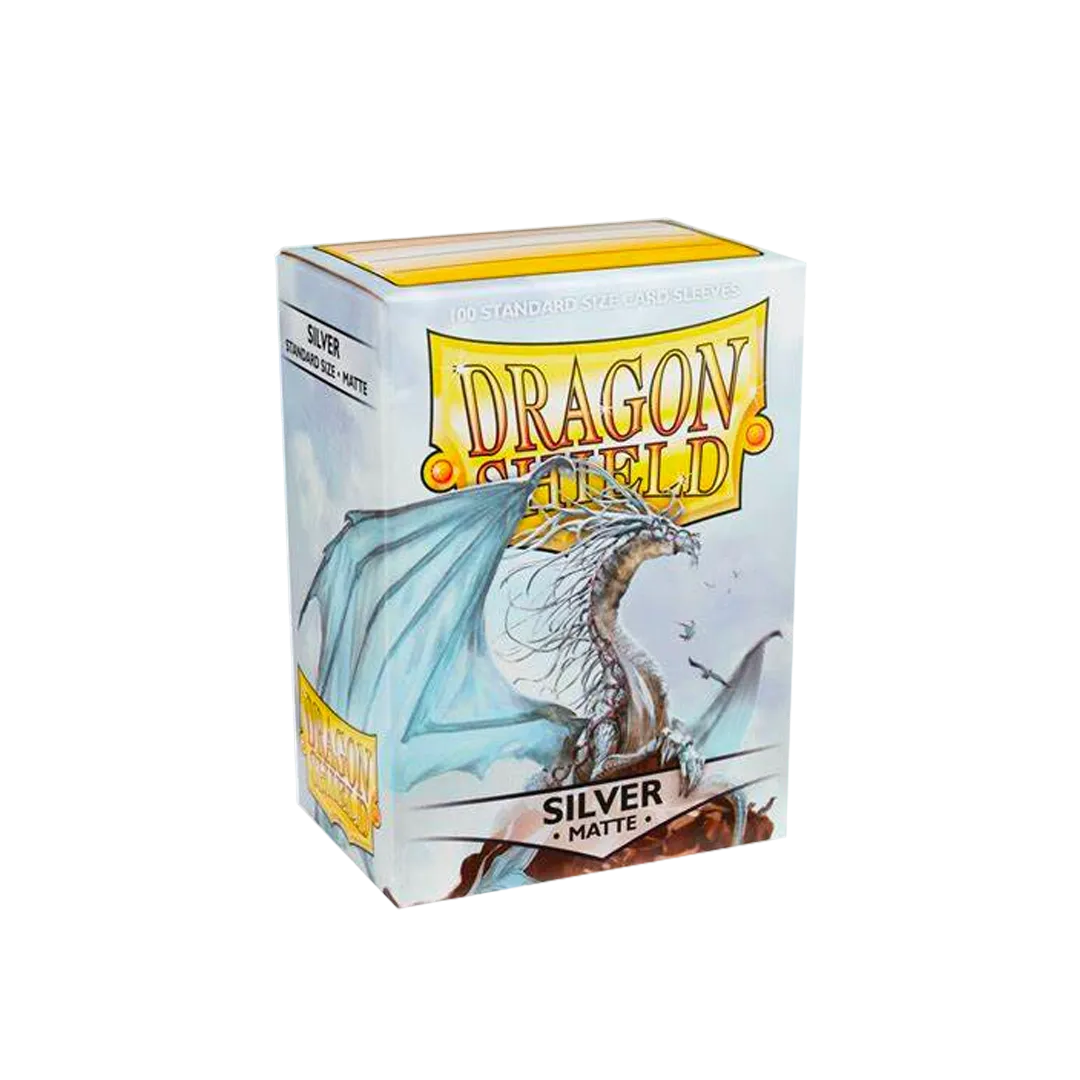 Dragon Shield Matt – Silberne Hüllen