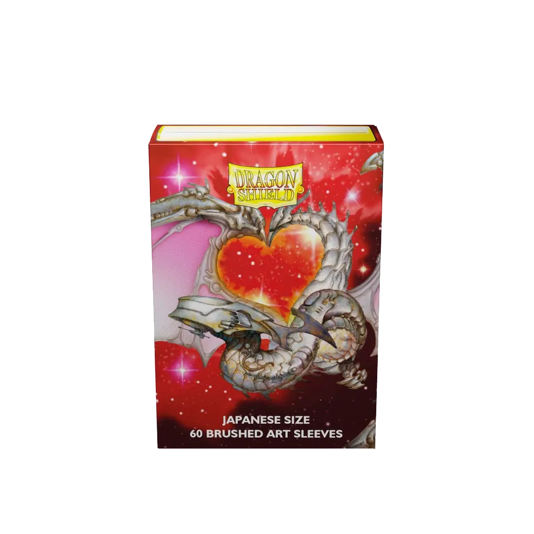 Dragon Shield – Brushed Art Sleeves im japanischen Stil, Valentinstagsdrache 2022