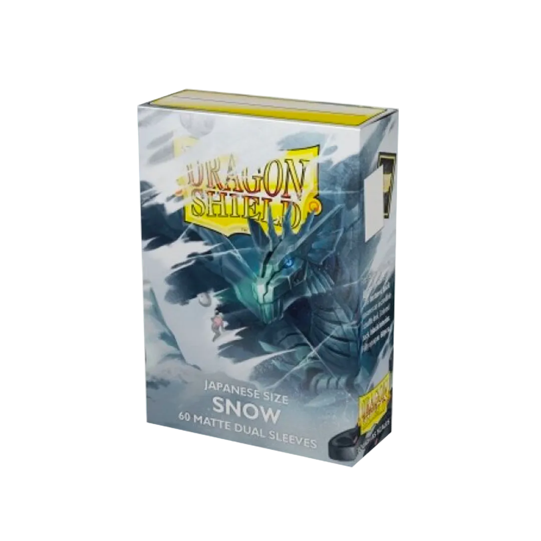 Dragon Shield - Matte Dual Sleeves Japanese Size Stil Snow