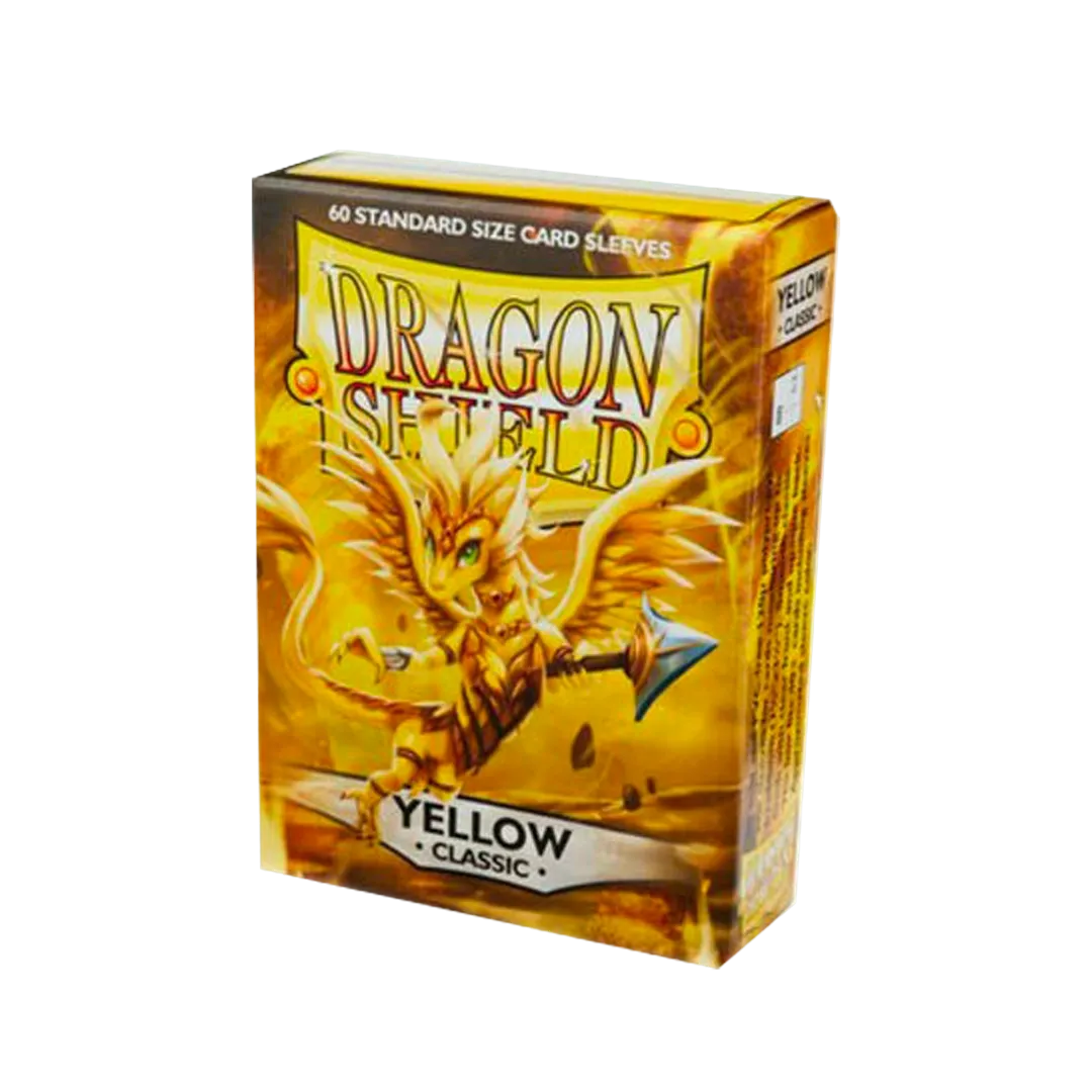 Dragon Shield - Standard Size Sleeves (60) Stil Gelb