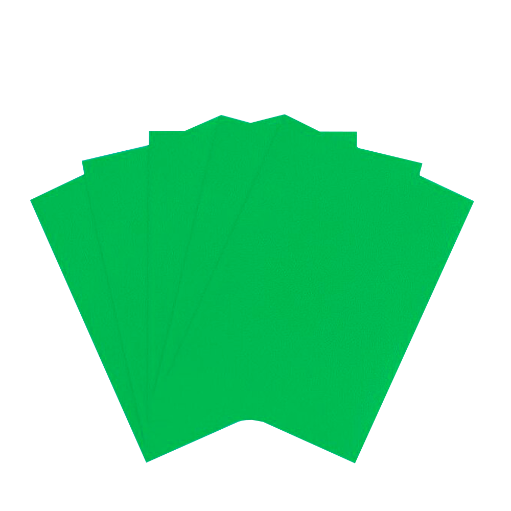 Dragon Shield – Apfelgrüne, durchsichtige Hüllen