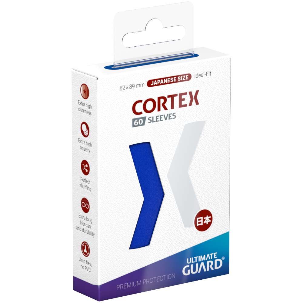 Ultimate Guard - Cortex Sleeves Japanese Size (60) - Blue