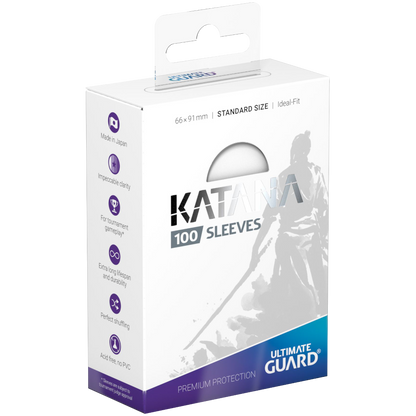 Ultimate Guard - Katana Sleeves: White(100 pieces)