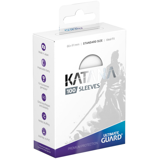 Ultimate Guard - Katana Sleeves: White(100 pieces)