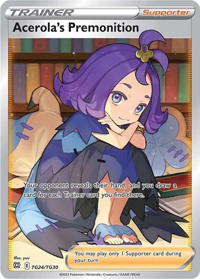 Acerola's Premonition TG24/TG30 - Brilliant Stars Trainer Gallery - Holofoil