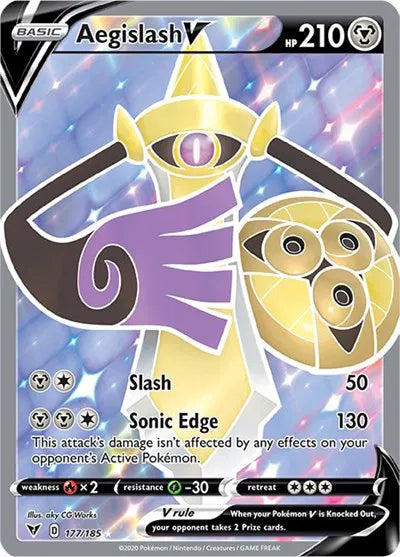 Aegislash V 177/185 - Vivid Voltage - Holofoil