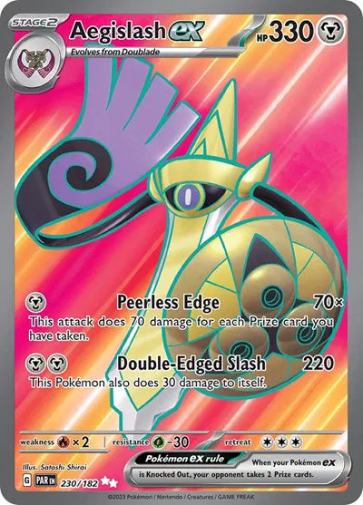 Aegislash ex 230/182 - Paradox Rift - Holofoil