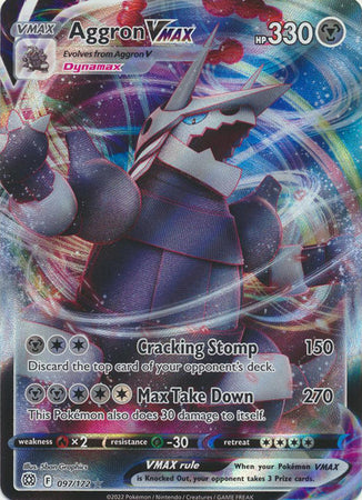 Aggron VMAX 097/172 - Brilliant Stars - Holofoil