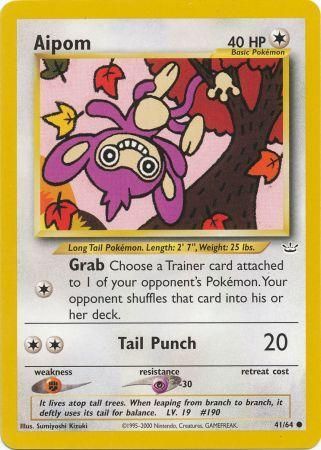 Aipom 41/64 – Neo Revelation (Unbegrenzt) – Normal
