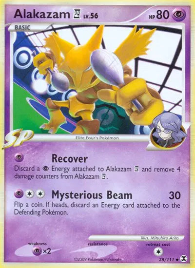 Alakazam E4 Lv.56 38/111 - Rising Rivals - Normal