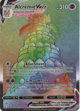 Alcremie VMAX 073/072 - Shining Fates - Holofoil