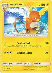 Alolan Raichu 17/30 - SM Trainer Kit: Lycanroc & Alolan Raichu - Normal