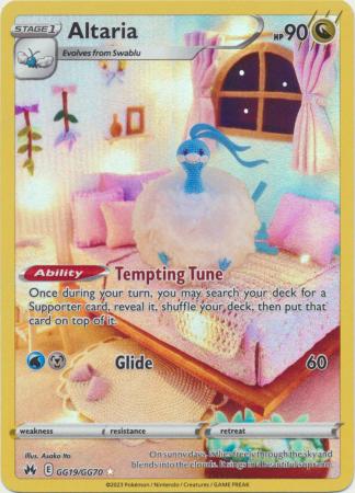 Altaria GG19/GG70 – Crown Zenith: Galarian Gallery – Holofoil