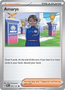 Amarys 093/131 - Prismatic Evolutions - Reverse Holofoil