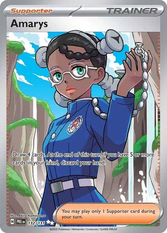 Amarys 132/131 - Prismatic Evolutions - Holofoil