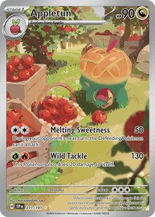 Appletun 211/191 - Surging Sparks - Holofoil