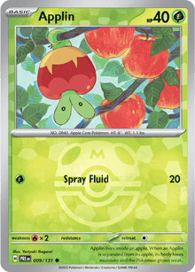 Applin 009/131 - Prismatic Evolutions - Master Ball Pattern