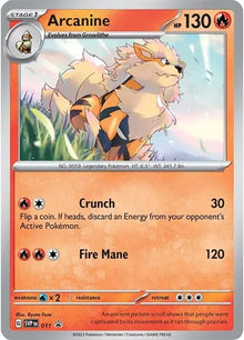 Arcanine 011 - Scarlet & Violet Promo - Holofoil