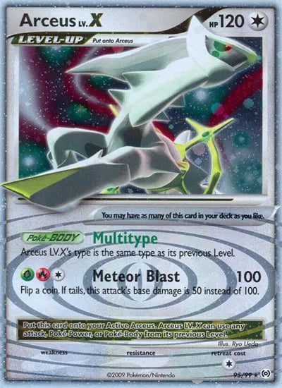 Arceus Lv.X 95/99 - Platinum Arceus - Holofoil