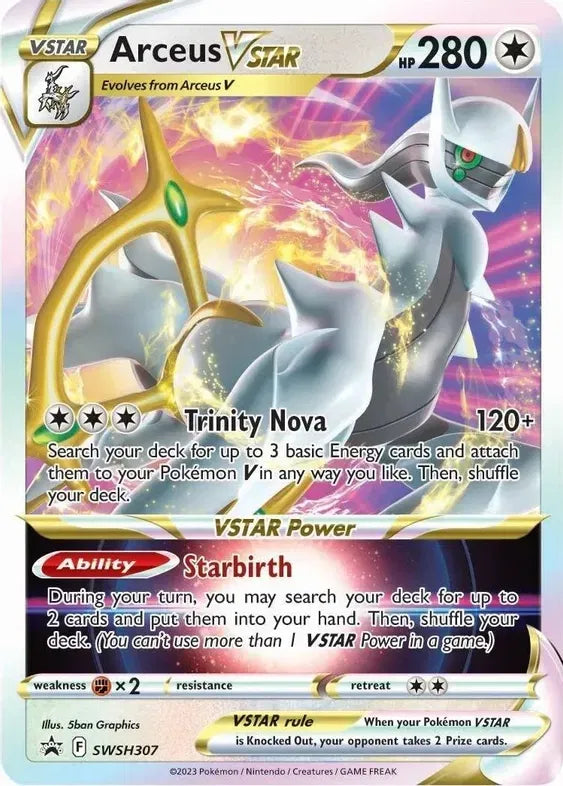 Arceus VSTAR SWSH307 - Sword & Shield Promo - Holofoil