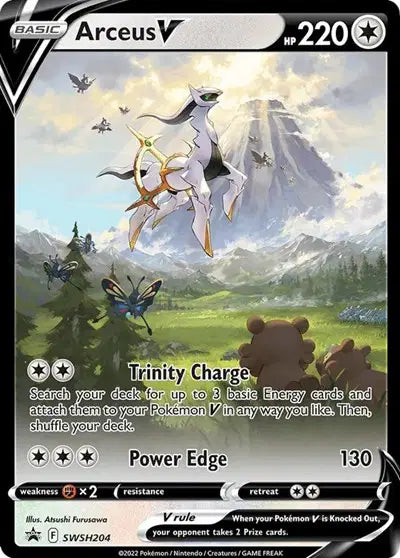 Arceus V SWSH204 - Sword & Shield Promo - Holofoil