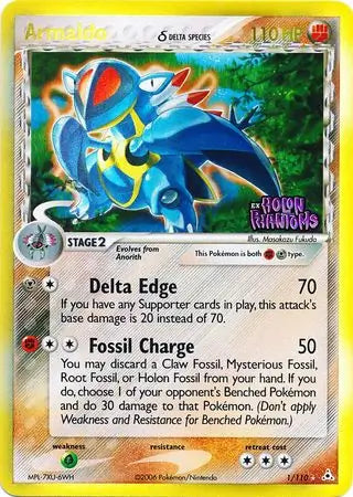 Armaldo 1/110 - EX Holon Phantoms - Reverse Holofoil
