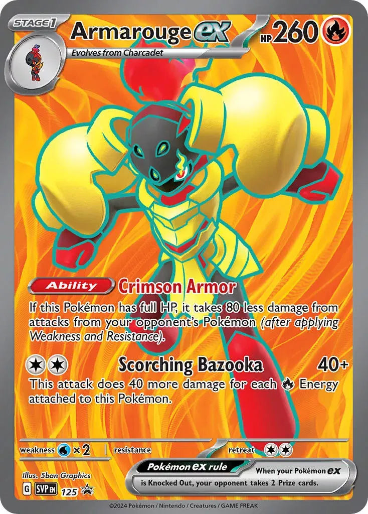 Armarouge ex 125 - Scarlet & Violet Promo - Holofoil