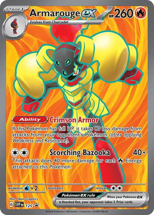 Armarouge ex 125 - Scarlet & Violet Promo - Holofoil