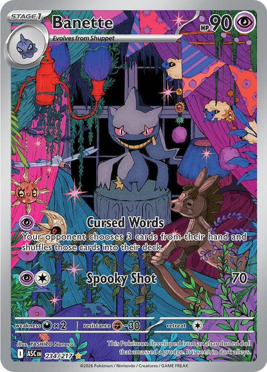 Banette 234/217 - Ascended Heroes - Holofoil