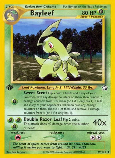 Bayleef 29/111 - Neo Genesis (1st Edition) - Normal