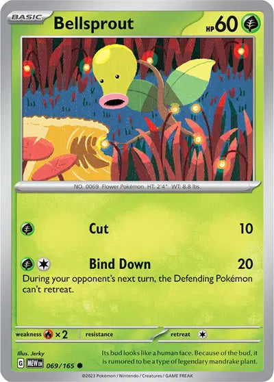 Bellsprout 069/165 - Scarlet & Violet 151 - Reverse Holofoil