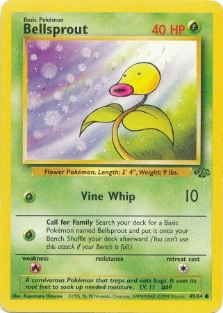Bellsprout 49/64 - Jungle (Unlimited) - Normal