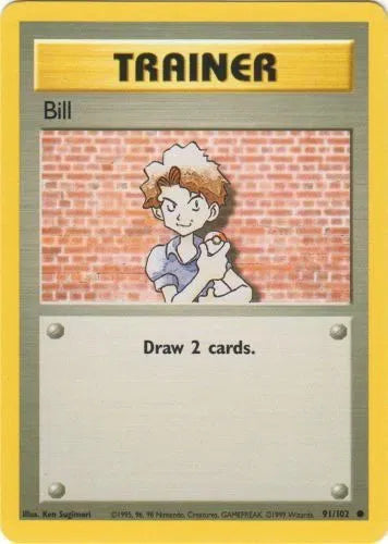 Bill (NL) 91/102 - Base Set (Unlimited) - Normal