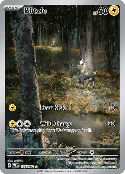 Blitzle 195/182 - Paradox Rift - Holofoil
