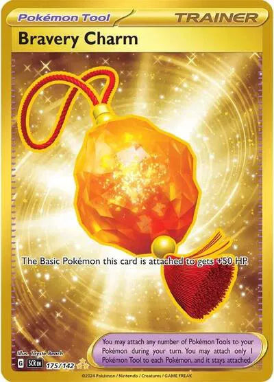 Bravery Charm 175/142 - Stellar Crown - Holofoil