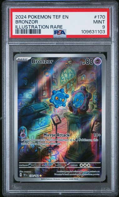 Bronzor (PSA 9) 170/162 - Temporal Forces - Holofoil