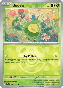 Budew 004/131 - Prismatic Evolutions - Master Ball Pattern